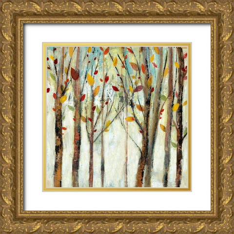See The Beauty Gold Ornate Wood Framed Art Print with Double Matting by Tava Studios