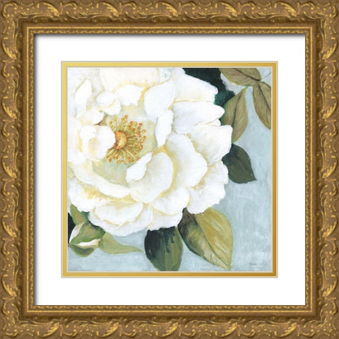 Scent of Summer Gold Ornate Wood Framed Art Print with Double Matting by Tava Studios