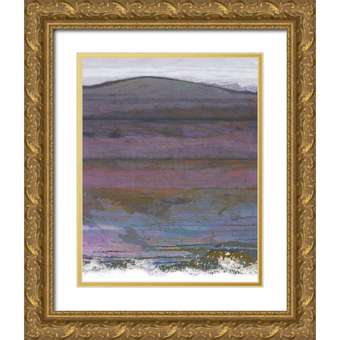 Majestic Mountains I Gold Ornate Wood Framed Art Print with Double Matting by Jill, Susan