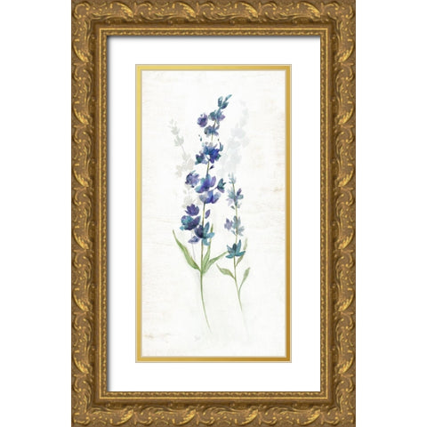 Fresh Cut Lavender I Gold Ornate Wood Framed Art Print with Double Matting by Nan