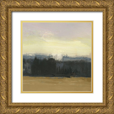 Mountain Frost II Gold Ornate Wood Framed Art Print with Double Matting by Jill, Susan