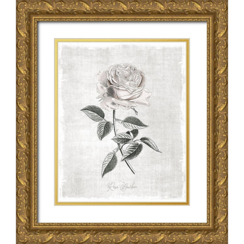 Vintage Botanical I Gold Ornate Wood Framed Art Print with Double Matting by Carpentieri, Natalie