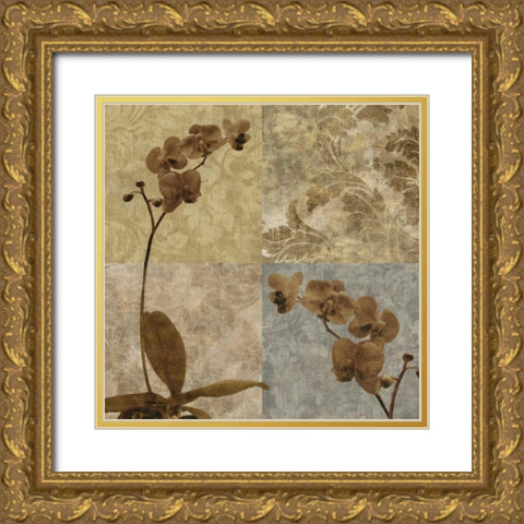 Heirloom I Gold Ornate Wood Framed Art Print with Double Matting by Mallett, Keith