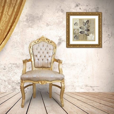 Essence of Nature I Gold Ornate Wood Framed Art Print with Double Matting by Mallett, Keith