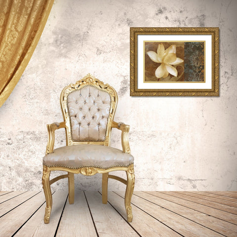 Lettre DAmour I Gold Ornate Wood Framed Art Print with Double Matting by Mallett, Keith