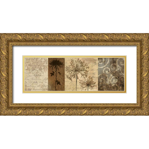 Memoir II Gold Ornate Wood Framed Art Print with Double Matting by Mallett, Keith