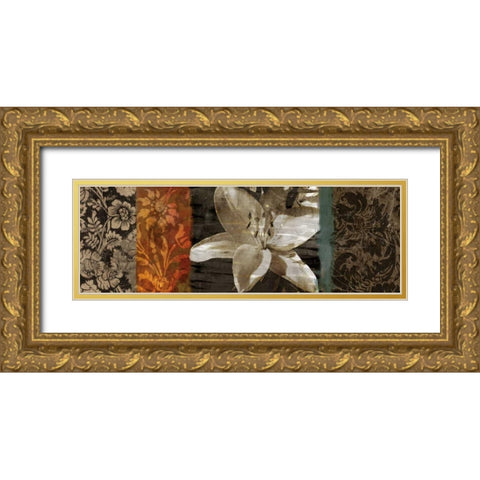 Evanescent I Gold Ornate Wood Framed Art Print with Double Matting by Mallett, Keith