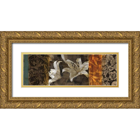 Evanescent II Gold Ornate Wood Framed Art Print with Double Matting by Mallett, Keith