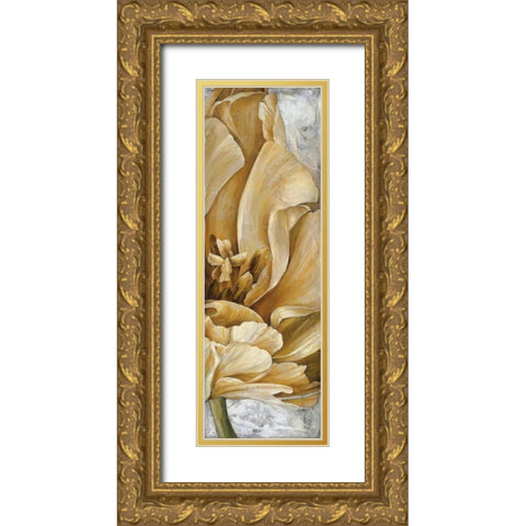 Single Appeal I Gold Ornate Wood Framed Art Print with Double Matting by Thompson, Linda