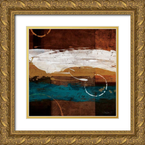 Tao Gold Ornate Wood Framed Art Print with Double Matting by Mallett, Keith