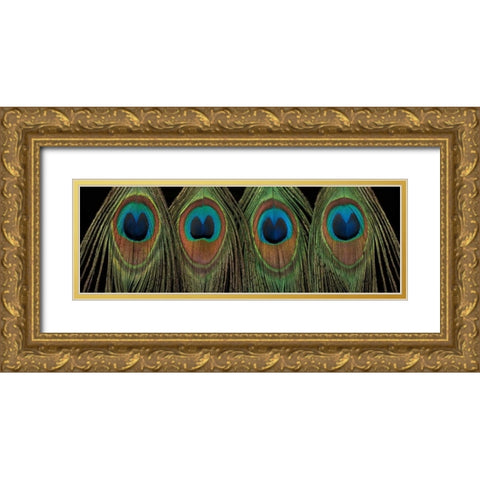 Royal Show Gold Ornate Wood Framed Art Print with Double Matting by Frank, Assaf