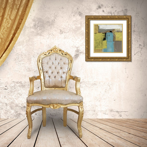 Houseblend I Gold Ornate Wood Framed Art Print with Double Matting by Cardenas, Jason