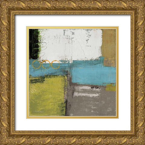 Houseblend II Gold Ornate Wood Framed Art Print with Double Matting by Cardenas, Jason