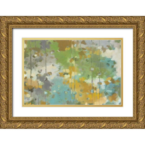 Make Believe Gold Ornate Wood Framed Art Print with Double Matting by Weber, Jennifer