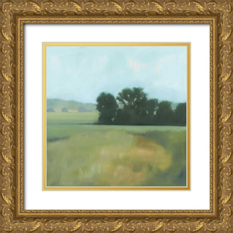 Late Days Gold Ornate Wood Framed Art Print with Double Matting by Lightell, Megan