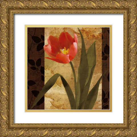 Sonata I Gold Ornate Wood Framed Art Print with Double Matting by Mallett, Keith