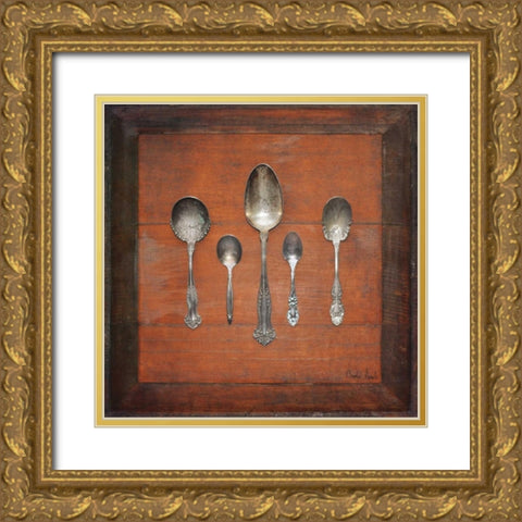 Meal Time II Gold Ornate Wood Framed Art Print with Double Matting by Atria, Cristin