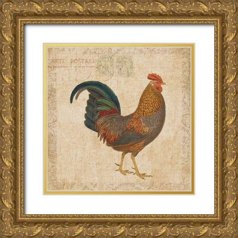 Early Riser I Gold Ornate Wood Framed Art Print with Double Matting by Berg, Sabine