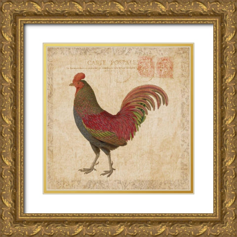 Early Riser II Gold Ornate Wood Framed Art Print with Double Matting by Berg, Sabine