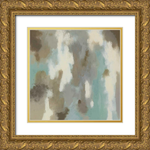 Glistening Waters I Gold Ornate Wood Framed Art Print with Double Matting by Vindedzis, Rita