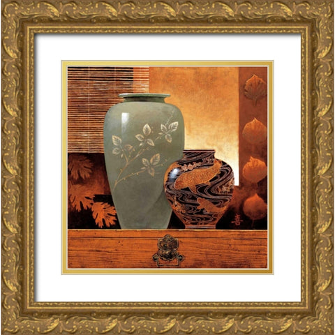 Dynasty II Gold Ornate Wood Framed Art Print with Double Matting by Mallett, Keith