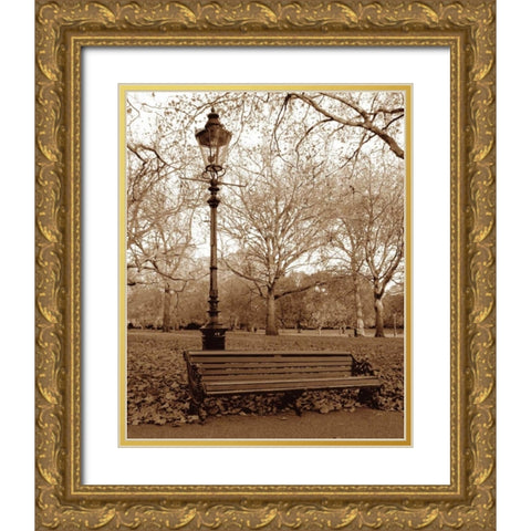 Restful Autumn II Gold Ornate Wood Framed Art Print with Double Matting by Maihara/Watt, Jeff/Boyce