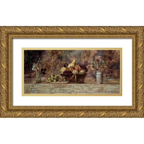 Bodegen Gold Ornate Wood Framed Art Print with Double Matting by Dominguez, Goyo