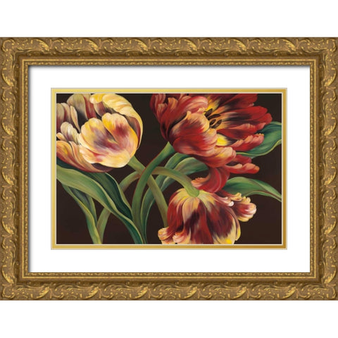Wake Me In The Morning Gold Ornate Wood Framed Art Print with Double Matting by Mulder, Sarah