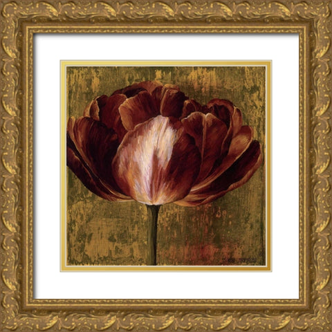 Full of Life I Gold Ornate Wood Framed Art Print with Double Matting by Thompson, Linda