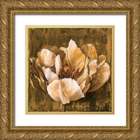 Full of Life II Gold Ornate Wood Framed Art Print with Double Matting by Thompson, Linda