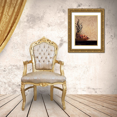 Plantation I Gold Ornate Wood Framed Art Print with Double Matting by Venter, Tandi