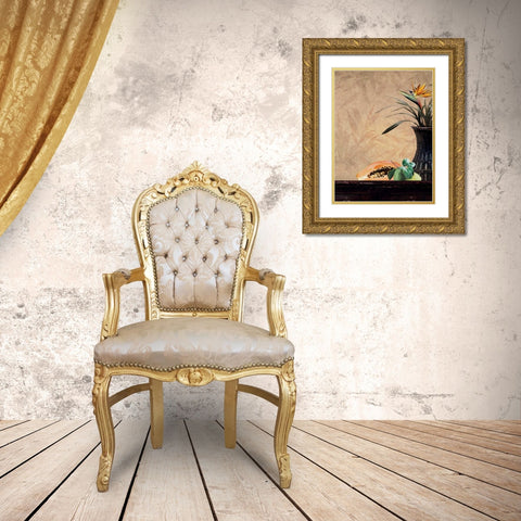 Plantation II Gold Ornate Wood Framed Art Print with Double Matting by Venter, Tandi