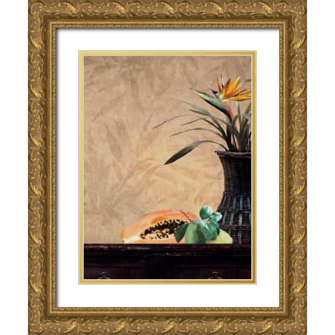 Plantation II Gold Ornate Wood Framed Art Print with Double Matting by Venter, Tandi