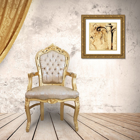 Classical Style-A Gold Ornate Wood Framed Art Print with Double Matting by Panossian, Paul