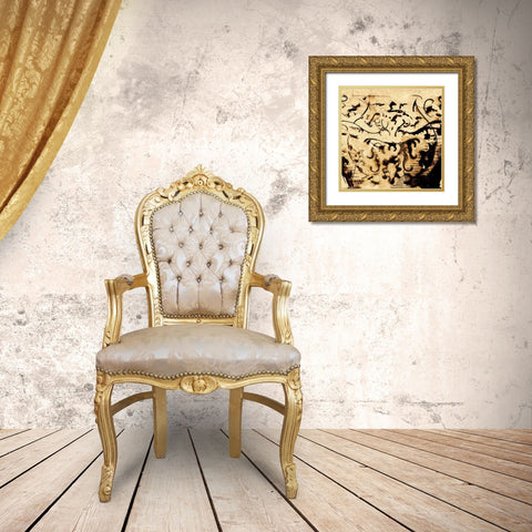 Classical Style-E Gold Ornate Wood Framed Art Print with Double Matting by Panossian, Paul