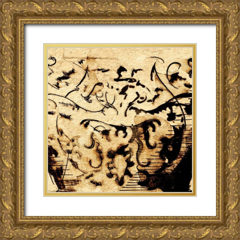 Classical Style-E Gold Ornate Wood Framed Art Print with Double Matting by Panossian, Paul
