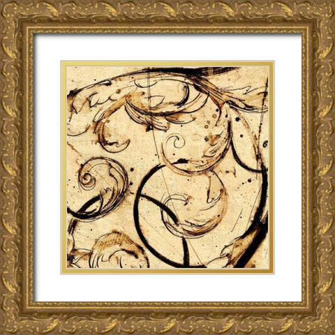 Classical Style-G Gold Ornate Wood Framed Art Print with Double Matting by Panossian, Paul