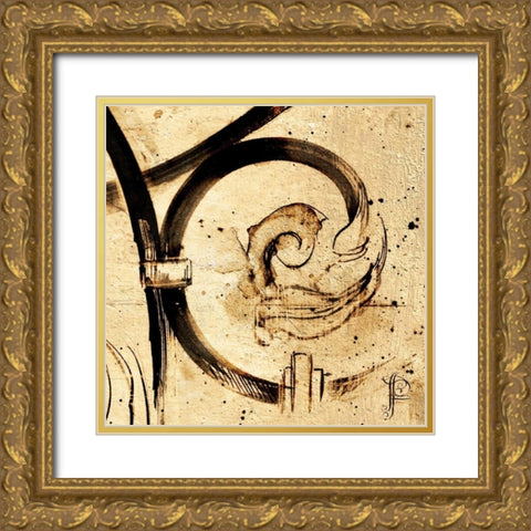 Classical Style-I Gold Ornate Wood Framed Art Print with Double Matting by Panossian, Paul