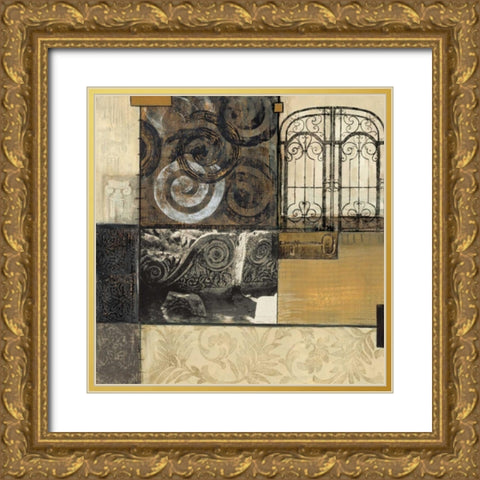 Classical Ruins I Gold Ornate Wood Framed Art Print with Double Matting by Tunick, Connie