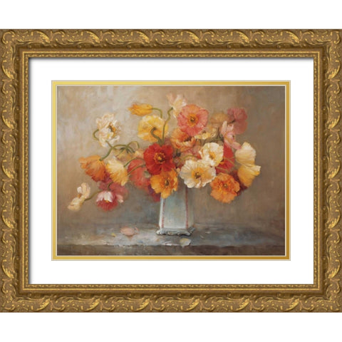 Summer Dream Gold Ornate Wood Framed Art Print with Double Matting by Tomao, Jennie