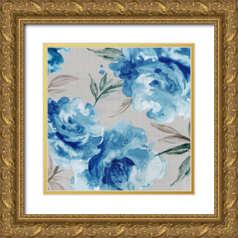 Imogen I Gold Ornate Wood Framed Art Print with Double Matting by Watts, Eva