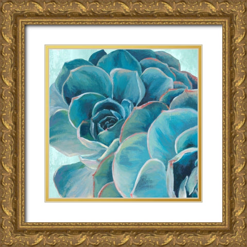 Grasping I Gold Ornate Wood Framed Art Print with Double Matting by Watts, Eva
