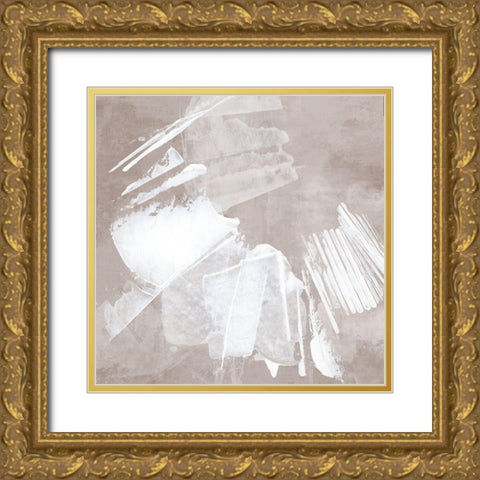 Ethereal Flow I Gold Ornate Wood Framed Art Print with Double Matting by Watts, Eva