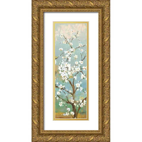 Kyoto II Gold Ornate Wood Framed Art Print with Double Matting by Jensen, Asia
