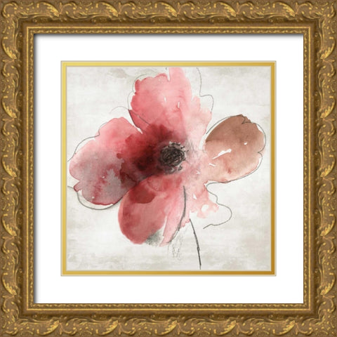 Mary II Gold Ornate Wood Framed Art Print with Double Matting by Jensen, Asia