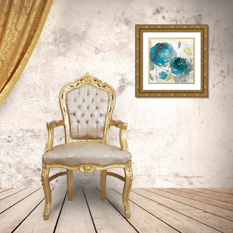 Seasons II Gold Ornate Wood Framed Art Print with Double Matting by Jensen, Asia
