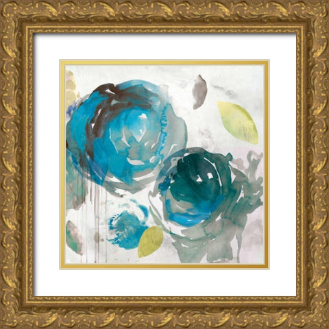 Seasons II Gold Ornate Wood Framed Art Print with Double Matting by Jensen, Asia
