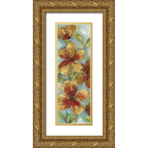 Bliss I Gold Ornate Wood Framed Art Print with Double Matting by Jensen, Asia