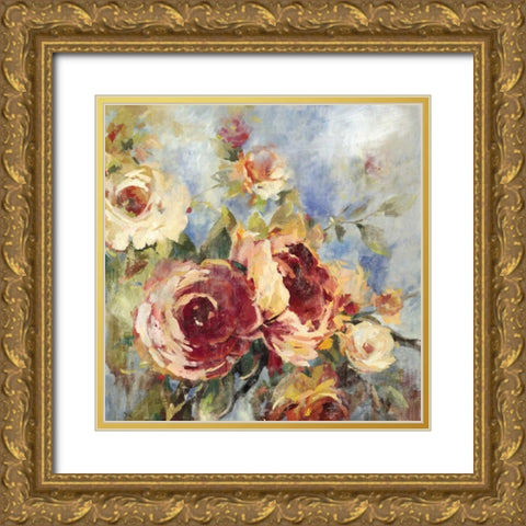 Vintage Gold Ornate Wood Framed Art Print with Double Matting by Jensen, Asia