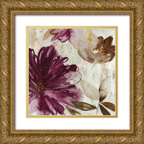 Fontana II Gold Ornate Wood Framed Art Print with Double Matting by Jensen, Asia